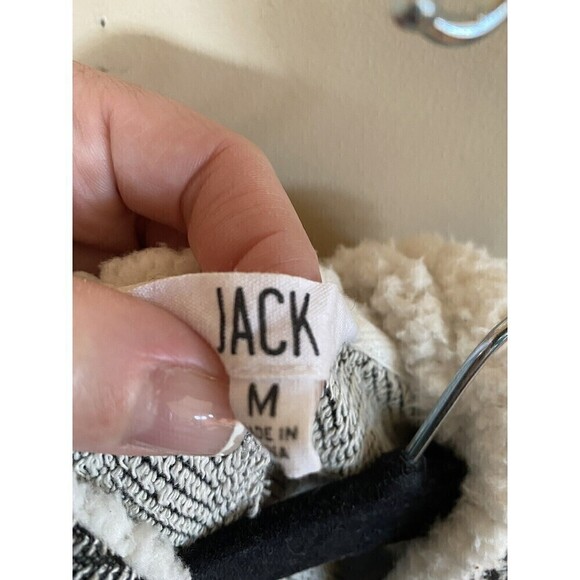 Jack Tweed Jacket W/ Black Toggle Sz. M - Picture 5 of 6